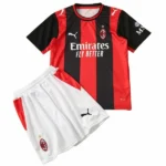 AC Milan Barn Matchställ 2026 2027 Röd - Ac Milan Kläder Barn | trojzonen