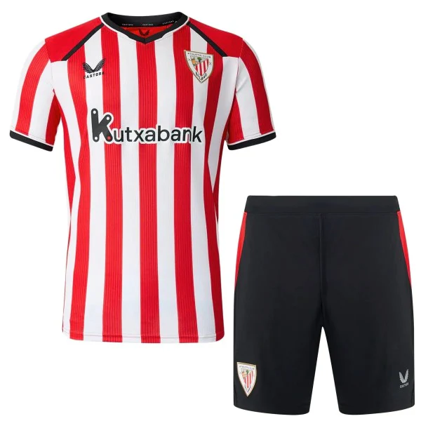 Athletic Bilbao Barn Matchställ 2026 2027 Röd - Athletic Bilbao Barn Billig | trojzonen