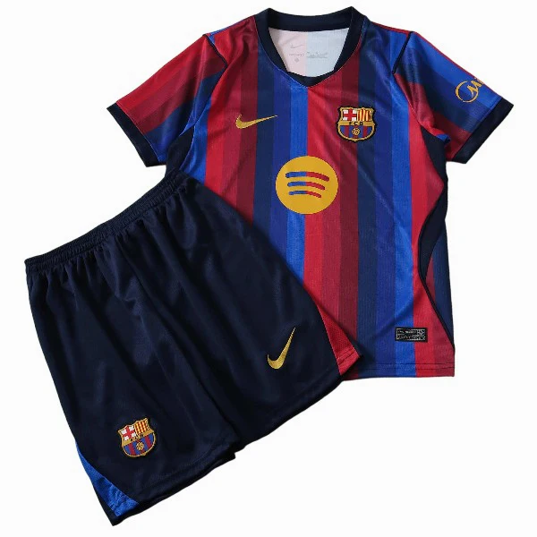 FC Barcelona Barn Matchställ 2026 2027 Blå - Fc Barcelona Barn Kläder | trojzonen