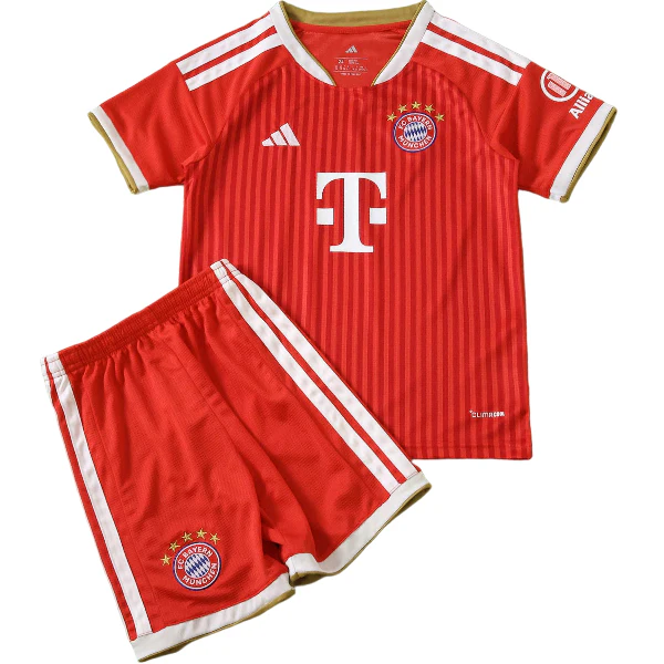Bayern Munich Barn Matchställ 2026 2027 Röd - Bayern Munich Barn Billig | trojzonen