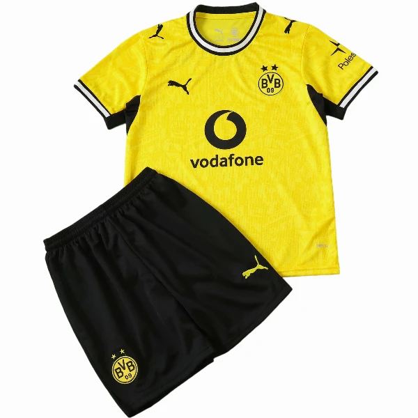 Borussia Dortmund Barn Matchställ 2026 2027 Gul - Borussia Dortmund Barn Billig | trojzonen