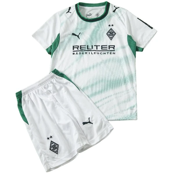 Borussia Mönchengladbach Barn Matchställ 2026 2027 Vit - Borussia Mönchengladbach Barn Billig | trojzonen