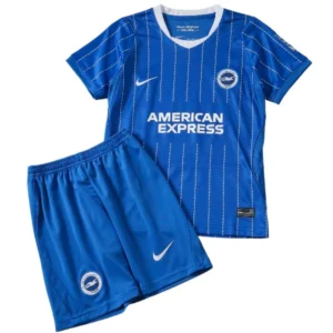 Brighton & Hove Albion Barn Matchställ 2026 2027 Blå - Brighton & Hove Albion Barn Billig | trojzonen
