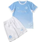 Manchester City Barn Matchställ 2026 2027 Blå - Fotbollströja Manchester City Barn | trojzonen