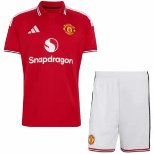 Manchester United Barn Matchställ 2026 2027 Röd - Fotbollströja Manchester United Barn | trojzonen