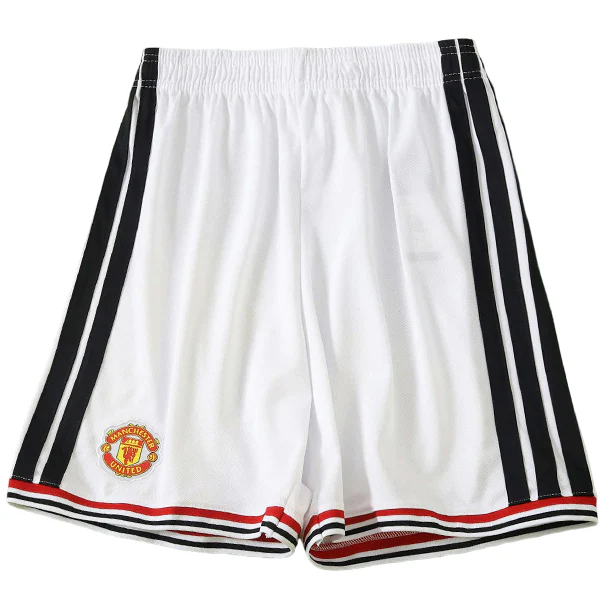 Manchester United Shorts 2026 2027 Vit - Fotbollströja Manchester United | trojzonen