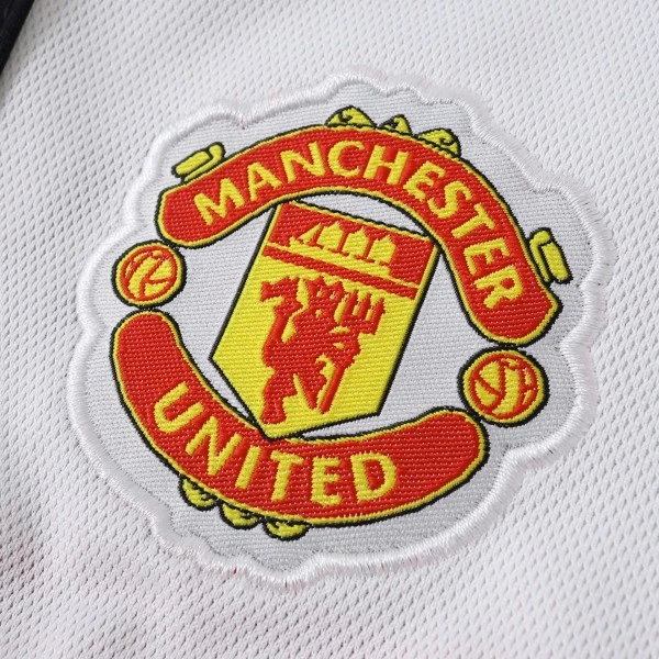 Manchester United Shorts 2026 2027 Vit - Fotbollströja Manchester United | trojzonen