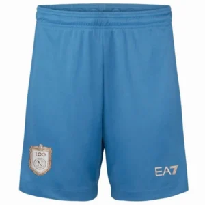 SSC Napoli Shorts 2026 2027 Blå - Top Ssc Napoli | trojzonen