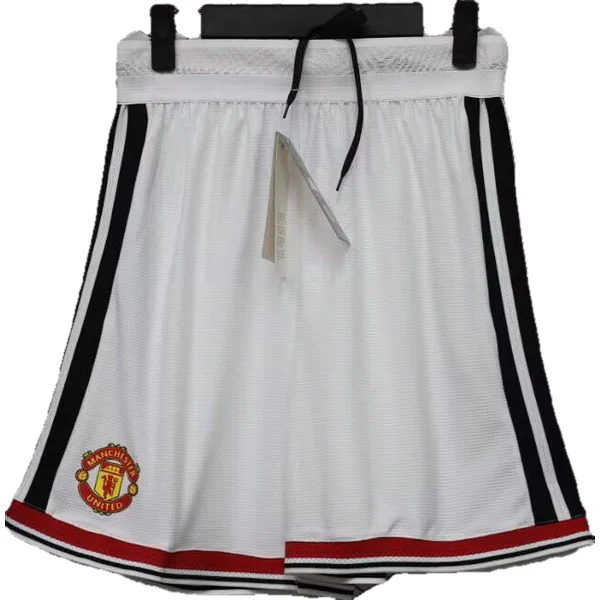Manchester United Shorts 2026 2027 Vit - Fotbollströja Manchester United | trojzonen