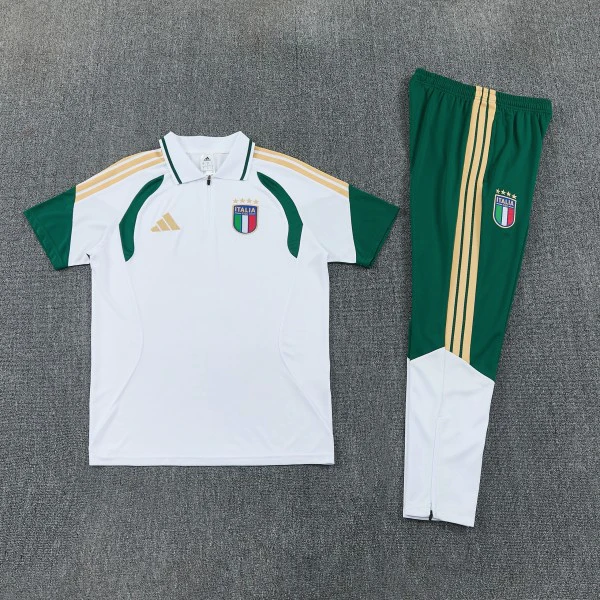 Italien Matchställ 2026 Vit - Top Italiener Düsseldorf | trojzonen