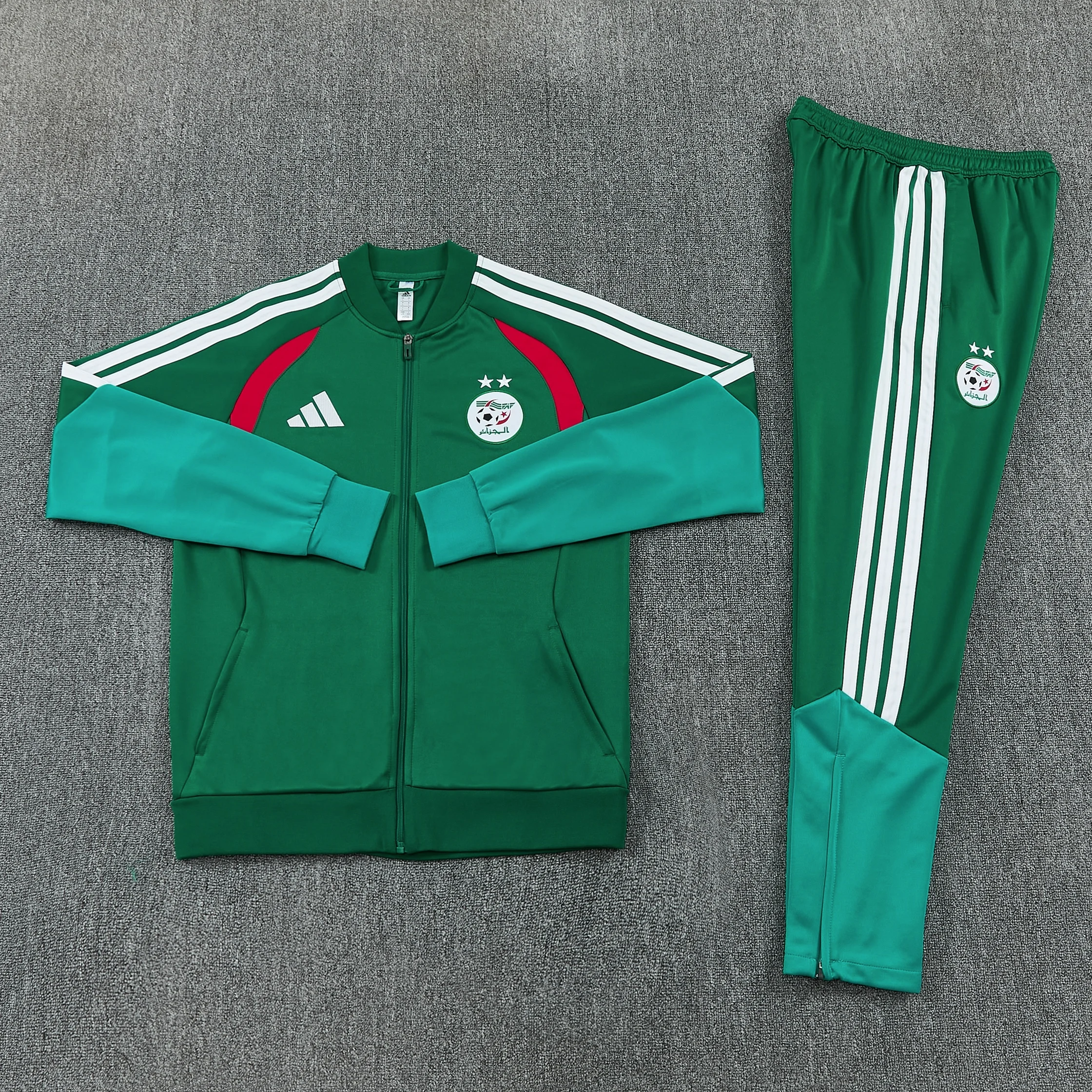 Algeriet Matchställ 2026 Grön - Fotbollströja Algeriet | trojzonen