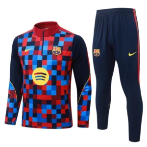 FC Barcelona Barn Matchställ 2026 2027 Röd - Fc Barcelona Barn Kläder | trojzonen