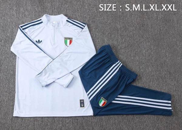 Italien Barn Matchställ 2026 Blå - Italien Kläder Barn | trojzonen