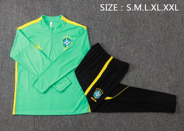 Brasilien Matchställ 2026 Grön - Brasilien Billig | trojzonen