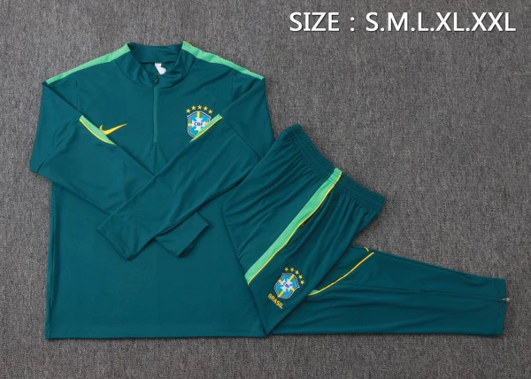 Brasilien Matchställ 2026 Grön - Brasilien Billig | trojzonen
