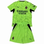 AC Milan Barn Matchställ 2026 2027 Grön - Ac Milan Kläder Barn | trojzonen