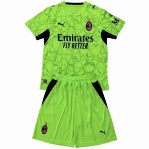 AC Milan Barn Matchställ 2026 2027 Grön - Ac Milan Kläder Barn | trojzonen