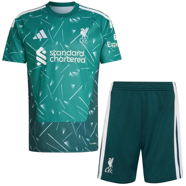 Liverpool Barn Matchställ 2026 2027 Grön - Liverpool Barn Billig | trojzonen