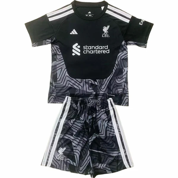 Liverpool Barn Matchställ 2026 2027 Svart - Liverpool Barn Billig | trojzonen