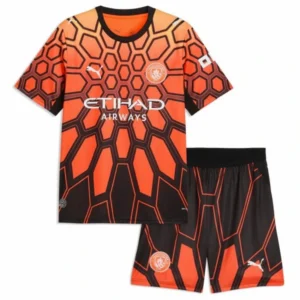 Manchester City Barn Matchställ 2026 2027 Orange - Fotbollströja Manchester City Barn | trojzonen
