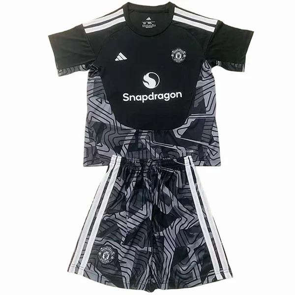 Manchester United Barn Matchställ 2026 2027 Svart - Fotbollströja Manchester United Barn | trojzonen