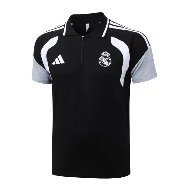 Real Madrid Pikétröja 2026 2027 Svart - Top Real Madrid Players | trojzonen