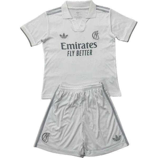 Real Madrid Barn Matchställ 2026 2027 Vit - Fotbollströja Real Madrid Barn | trojzonen