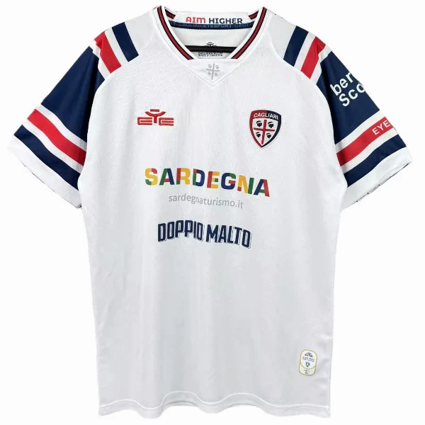 Cagliari Calcio Tröja 2026 2027 Vit - Cagliari Calcio Top | trojzonen