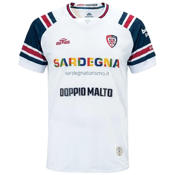 Cagliari Calcio Tröja 2026 2027 Vit - Cagliari Calcio Top | trojzonen
