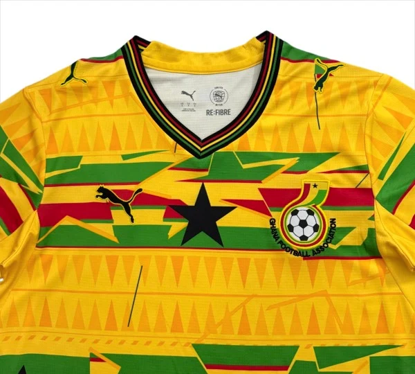 Ghana Tröja 2026 Gul - Top Ghana Musicians | trojzonen