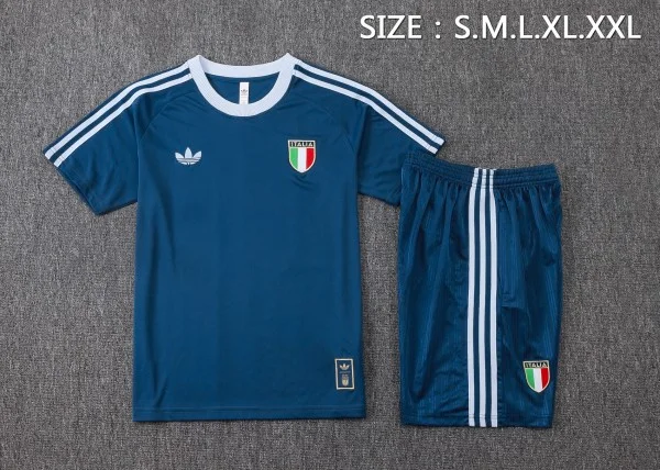 Italien Matchställ 2026 Blå - Top Italiener Düsseldorf | trojzonen