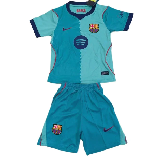 FC Barcelona Barn Matchställ 2026 2027 Lila - Fc Barcelona Barn Kläder | trojzonen