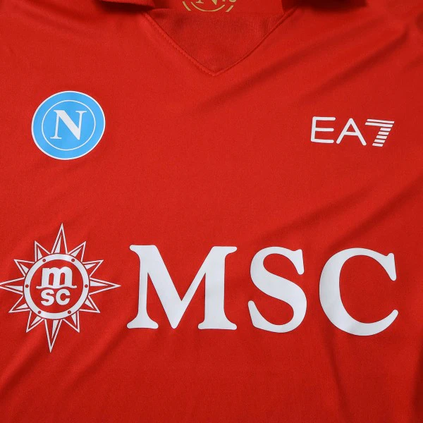 SSC Napoli Tröja 2026 2027 Röd | trojzonen