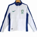 Brasilien Vindjacka 2026 Blå - Träningsjacka Brasilien | trojzonen